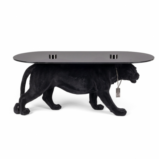 Salontafel 'Dope as hell' - Zwart