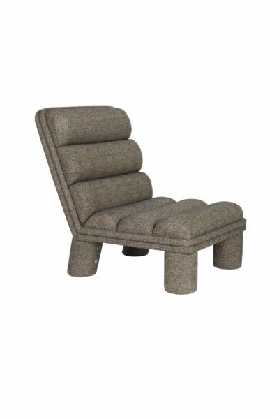 Fauteuil 'Fern' - Bruin/Zwart