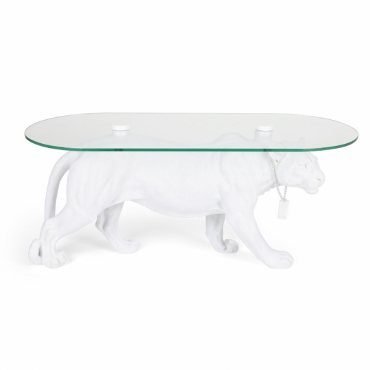 Salontafel 'Dope as hell' - Wit