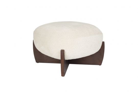 Voetenbank 'Emilius' - Beige