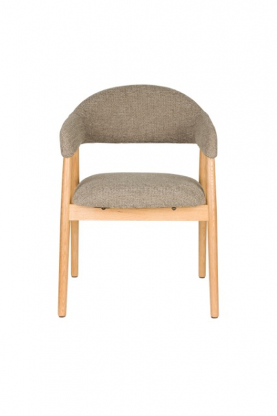 Stoel 'Indy' - Bruin/Zwart