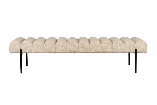 Bank 'Jethro' - Beige/Zwart