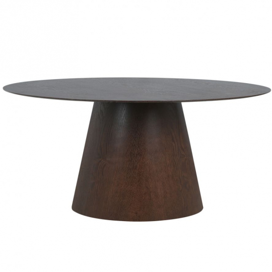 Eettafel 'Bolton' Ovaal 160cm - Noten
