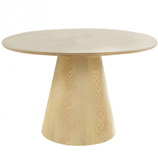 Eettafel 'Bolton' Rond 120cm - Eik