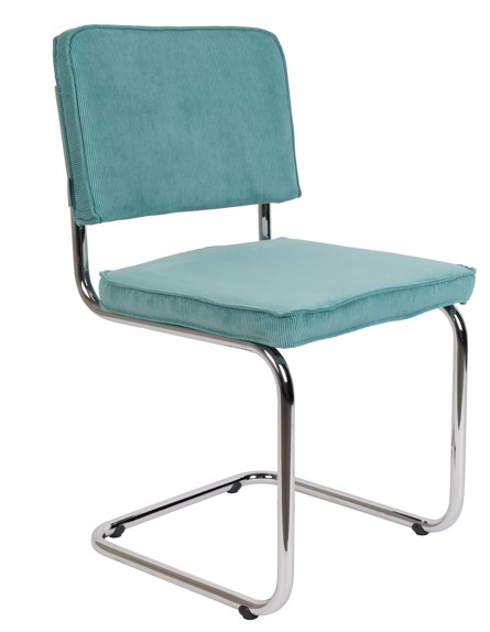 Stoel 'Ridge Rib' - Turquoise