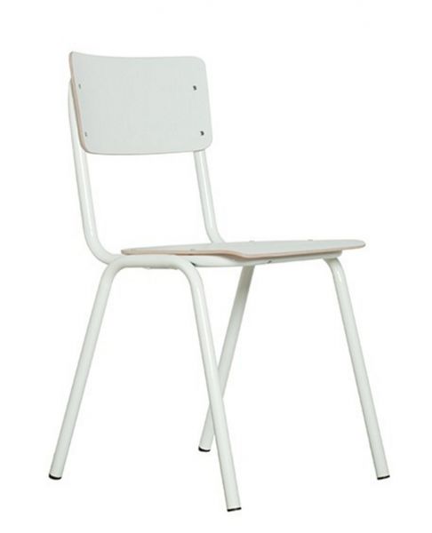 Retro Stoel - Wit