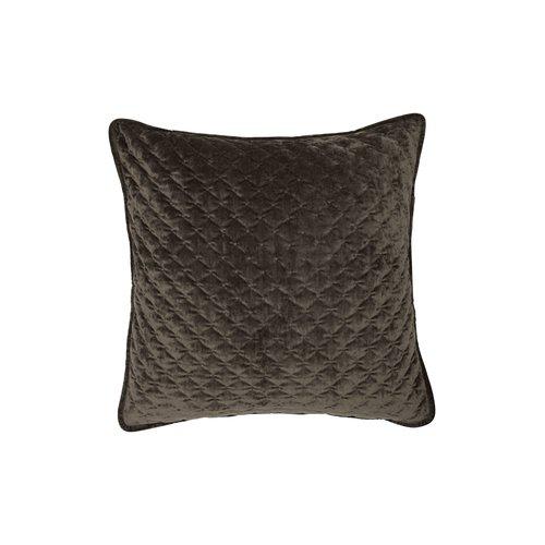 Kussenhoes 'Cia' 60x60 - Bruin