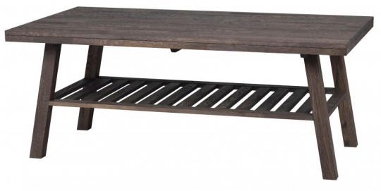 Salontafel 'Brooklyn' 130x75cm - Donkerbruin