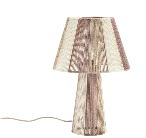 Tafellamp 'Jute' - Natuurlijk