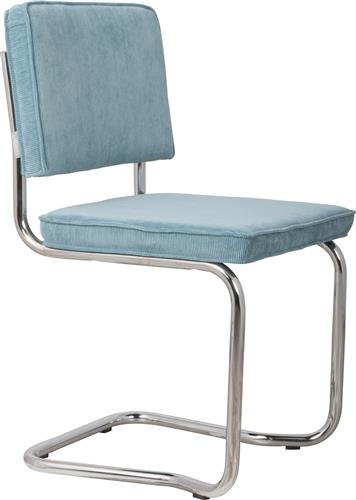 Stoel 'Ridge Kink' 50 cm - Lichtblauw