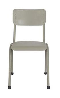 Stoel 'Back To School' - Grijs