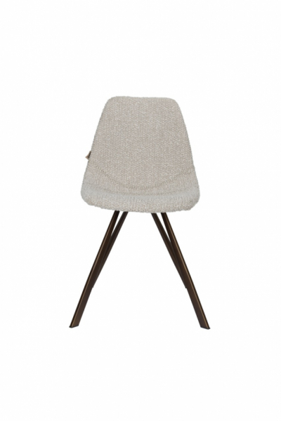 Stoel 'Franky Bouclé' - Beige
