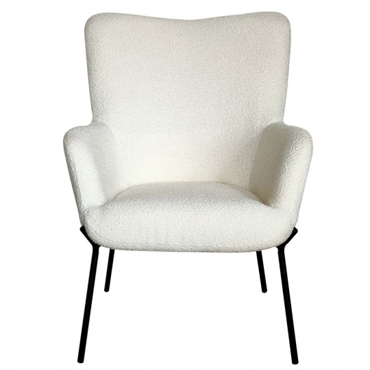 Fauteuil 'Glasgow' - Wit