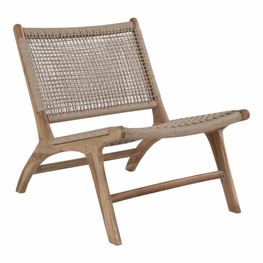 Lounge stoel 'Derby' - Natuurlijk