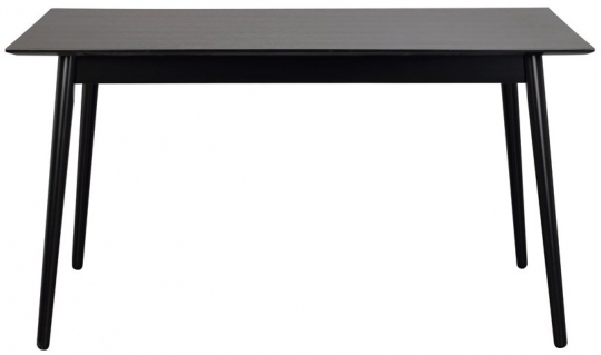 Eettafel 'Lotta' 140x90cm - Zwart