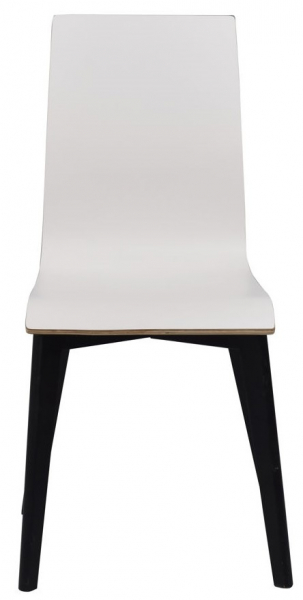 Stoel 'Gracy' - Wit/ Zwart