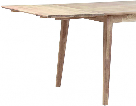 Uittrekbare plaat 'Filippa' 50x90cm - Witgeolied Eiken