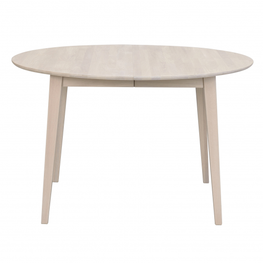 Eettafel 'Filippa' Rond 120cm - Witgeolied