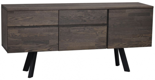 Dressoir 'Fred' - Bruin/Zwart