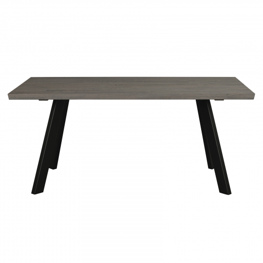 Eettafel 'Fred' 170x95cm - Bruin/Zwart