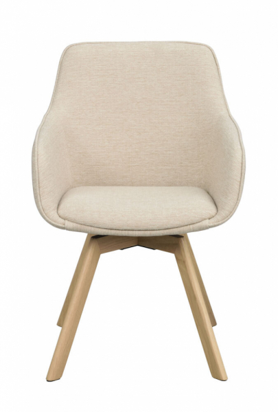 Armstoel 'Alison' - Beige