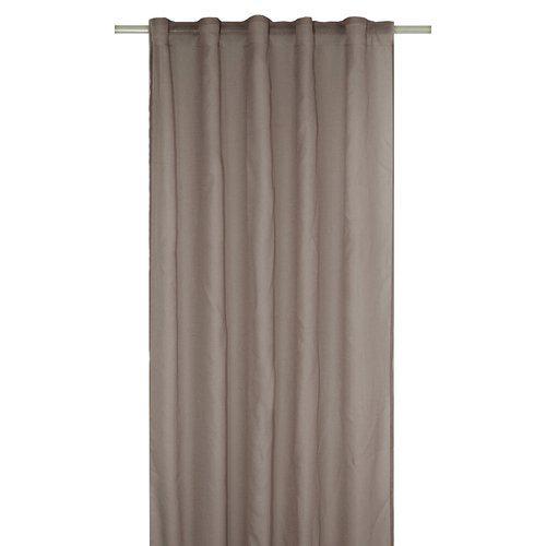 2-pack Gordijn 'Rimmy' 140x300 - Bruin