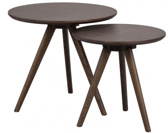 Salontafel 'Yumi' 2 delen - Bruin