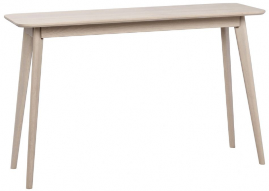 Bijzettafel 'Yumi' 120x40cm - Witgeolied eiken
