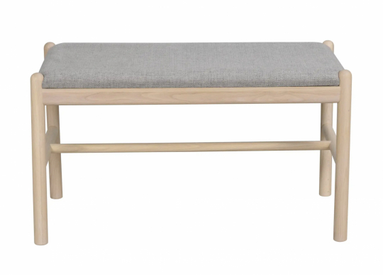 Bank 'Milford' - Witgeolied/Grijs