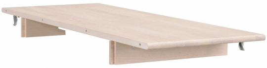 Uitschuifblad 'Tyler' 40x105cm - Witgeolied Eik