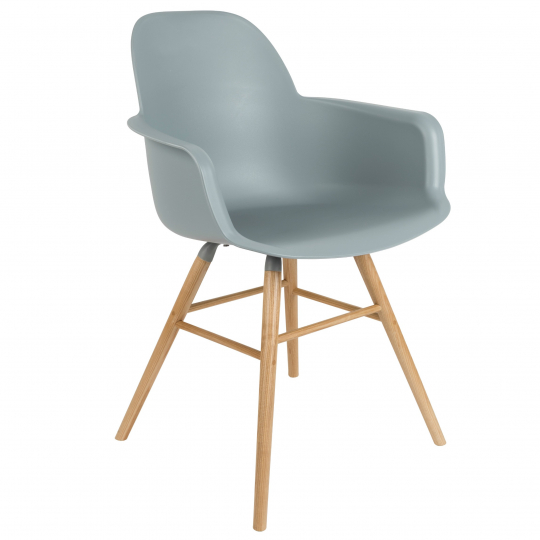 Fauteuil 'Albert' - Lichtgrijs