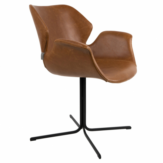 Fauteuil 'Nikki' - Bruin