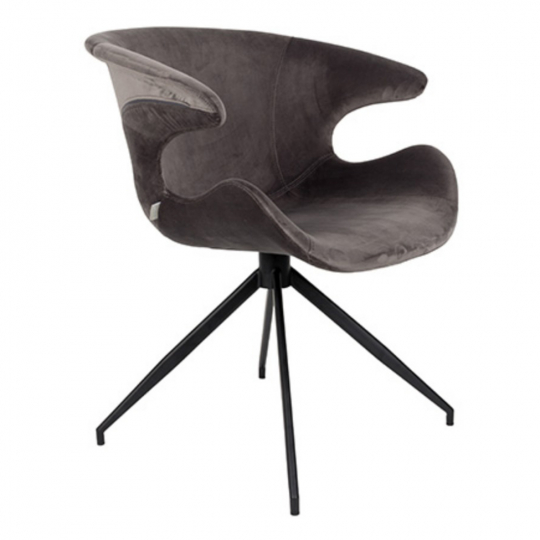 Fauteuil/stoel 'Mia' - Grijs