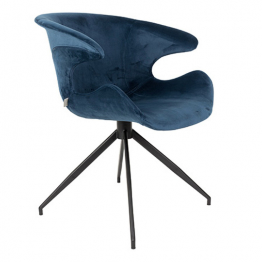 Fauteuil/stoel 'Mia' - Blauw