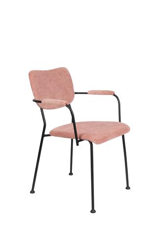 Fauteuil 'Benson' - Roze