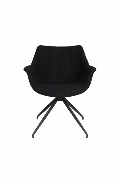 Stoel 'Doulton' - Zwart