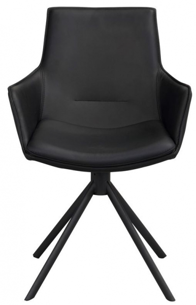 Fauteuil 'Lowell' Draaiend - Zwart
