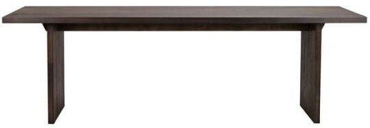 Eettafel 'Emmett' 240x95cm - Bruin