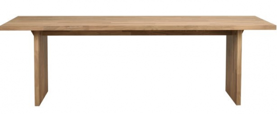 Eettafel 'Emmett' 240x95cm - Eik