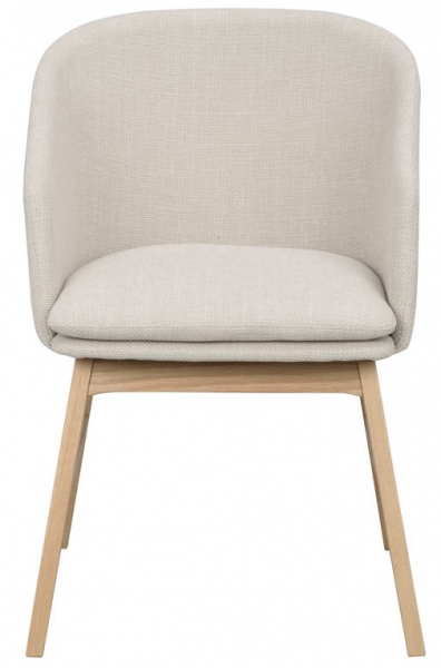 Fauteuil 'Windham' - Beige/Eik