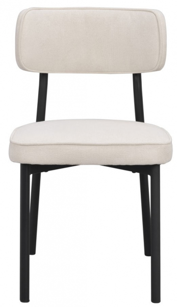 Stoel 'Paisley' - Beige/Zwart