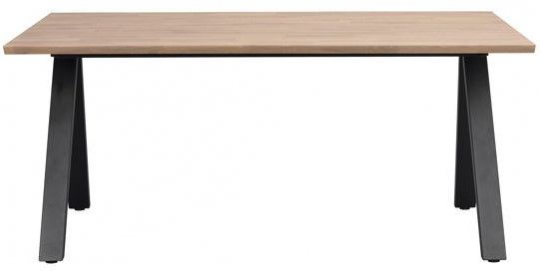 Eettafel 'Carradale' 170x100cm - Eiken/V-poot