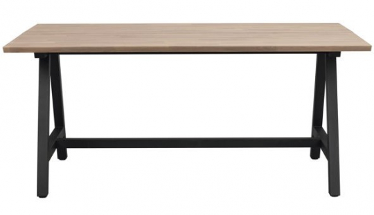 Eettafel 'Carradale' 170x100cm - Eiken/A-poot