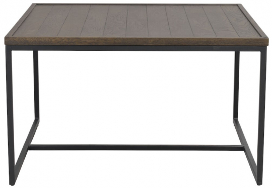 Salontafel 'Deerfield' 80x80cm - Donker eik