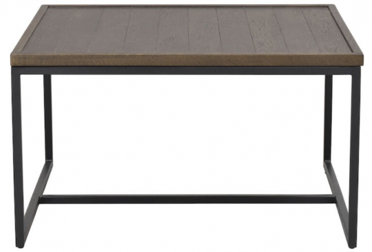 Salontafel 'Deerfield' 70x70cm - Donker eik