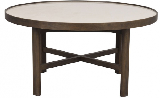 Salontafel 'Marsden' Rond 90cm - Bruin