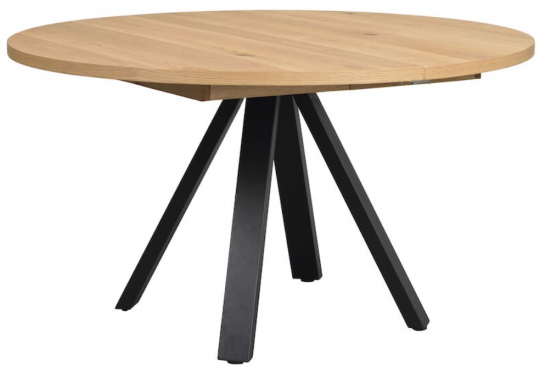 Eettafel 'Maddock' Rond 135cm - Eik