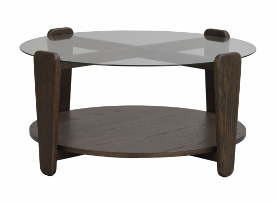 Salontafel 'Arran' Ø93 - Bruin