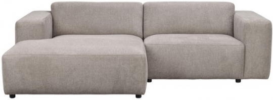3-Zitsbank 'Willard' Chaise Longue V - Beige