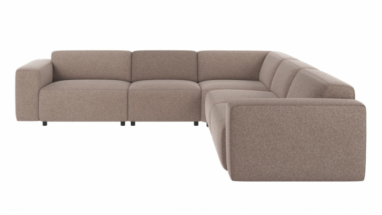 3-zits hoekbank 'Willard' - Beige